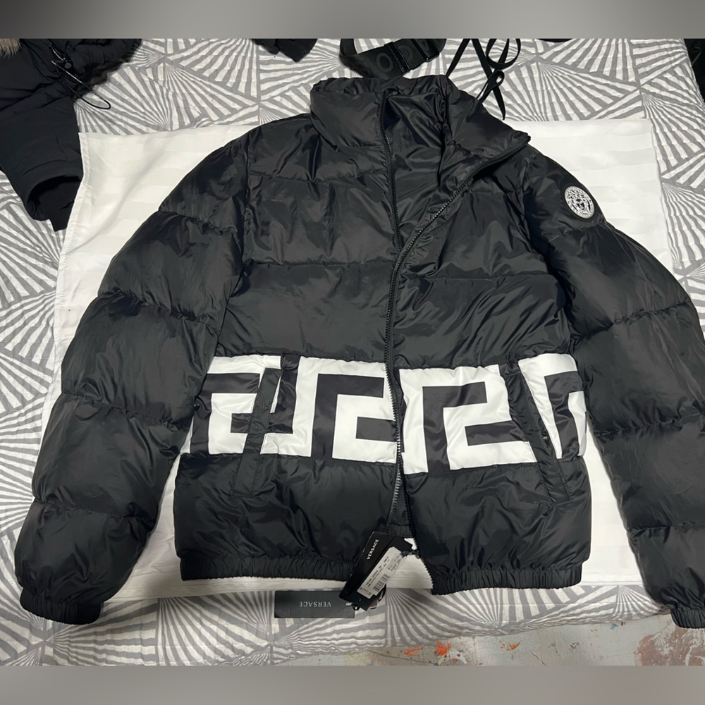 Versace puffer down jacket